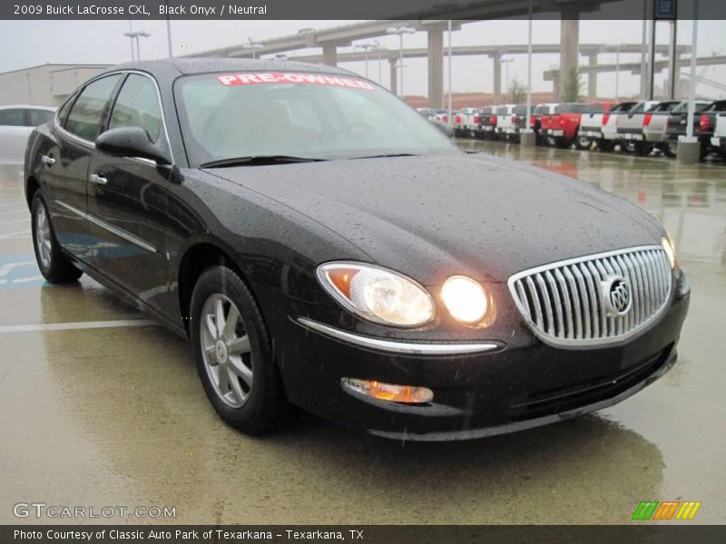 Black Onyx / Neutral 2009 Buick LaCrosse CXL