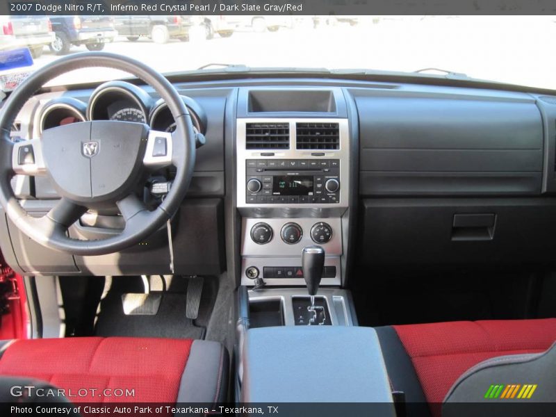 Inferno Red Crystal Pearl / Dark Slate Gray/Red 2007 Dodge Nitro R/T