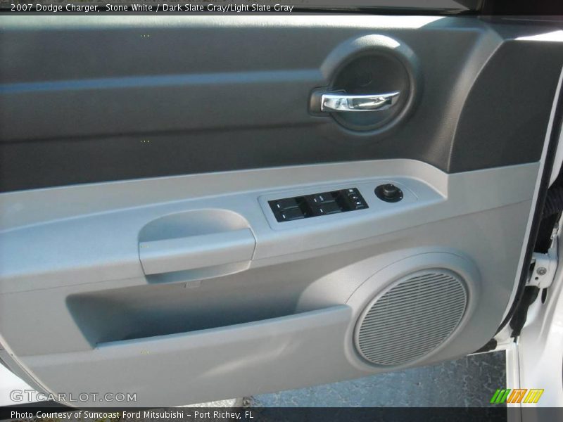 Stone White / Dark Slate Gray/Light Slate Gray 2007 Dodge Charger