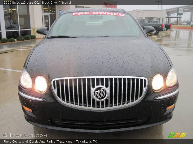 Black Onyx / Neutral 2009 Buick LaCrosse CXL