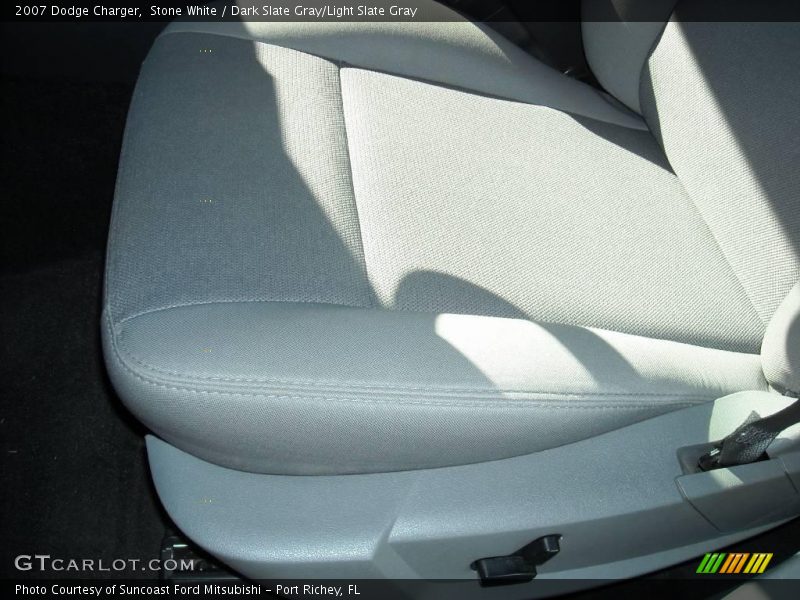 Stone White / Dark Slate Gray/Light Slate Gray 2007 Dodge Charger