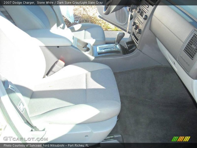 Stone White / Dark Slate Gray/Light Slate Gray 2007 Dodge Charger