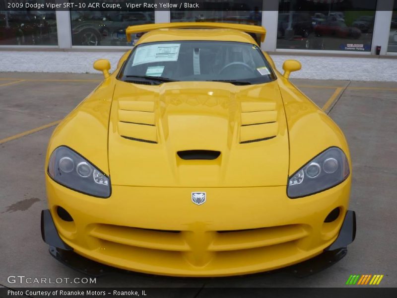 Viper Race Yellow / Black 2009 Dodge Viper SRT-10 ACR Coupe