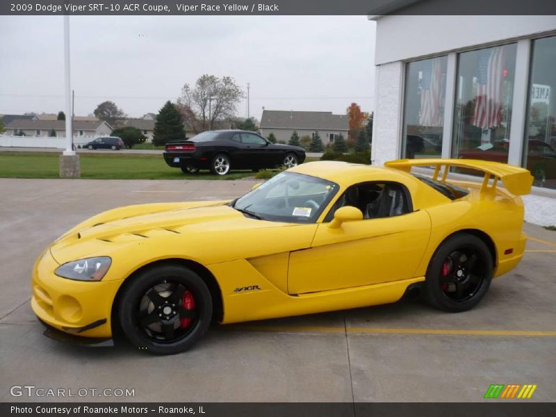 Viper Race Yellow / Black 2009 Dodge Viper SRT-10 ACR Coupe