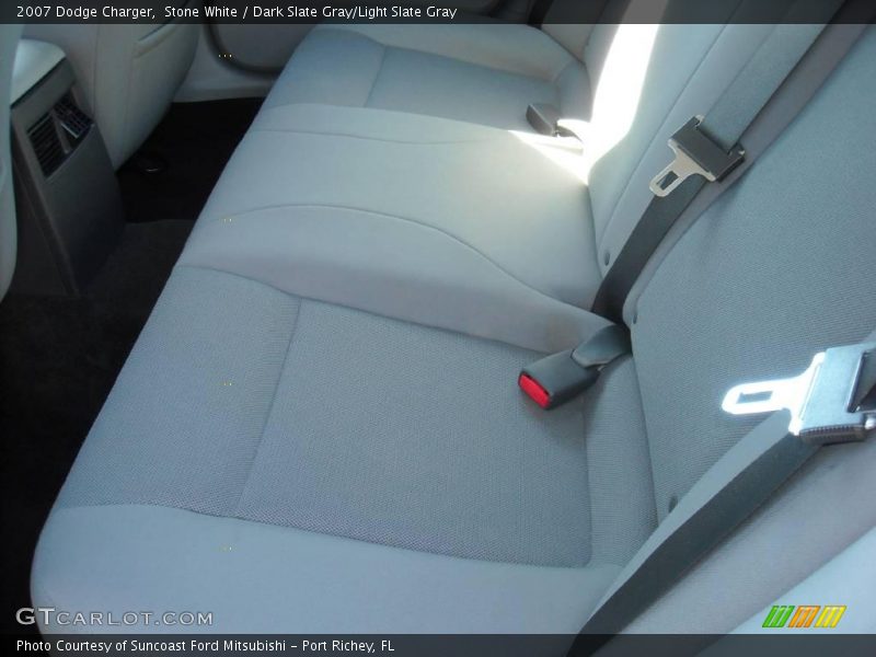 Stone White / Dark Slate Gray/Light Slate Gray 2007 Dodge Charger