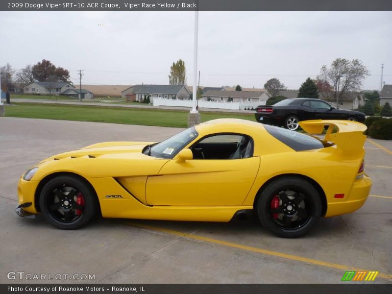 Viper Race Yellow / Black 2009 Dodge Viper SRT-10 ACR Coupe