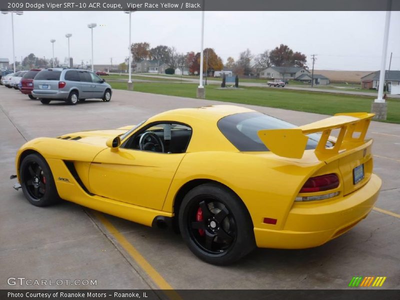 Viper Race Yellow / Black 2009 Dodge Viper SRT-10 ACR Coupe