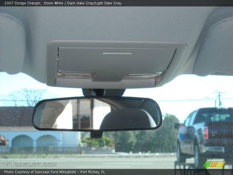 Stone White / Dark Slate Gray/Light Slate Gray 2007 Dodge Charger