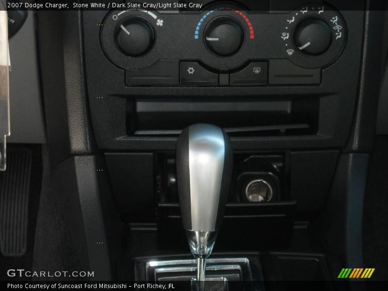 Stone White / Dark Slate Gray/Light Slate Gray 2007 Dodge Charger
