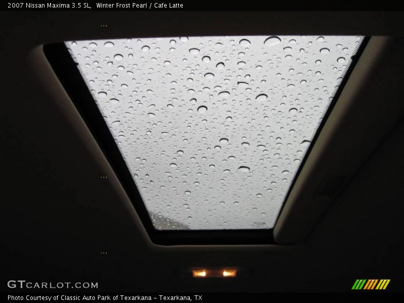 Winter Frost Pearl / Cafe Latte 2007 Nissan Maxima 3.5 SL