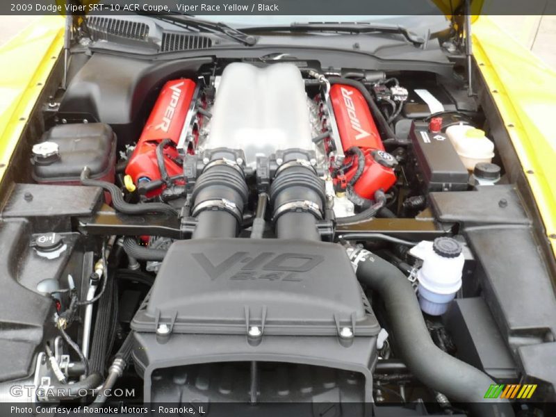 Viper Race Yellow / Black 2009 Dodge Viper SRT-10 ACR Coupe