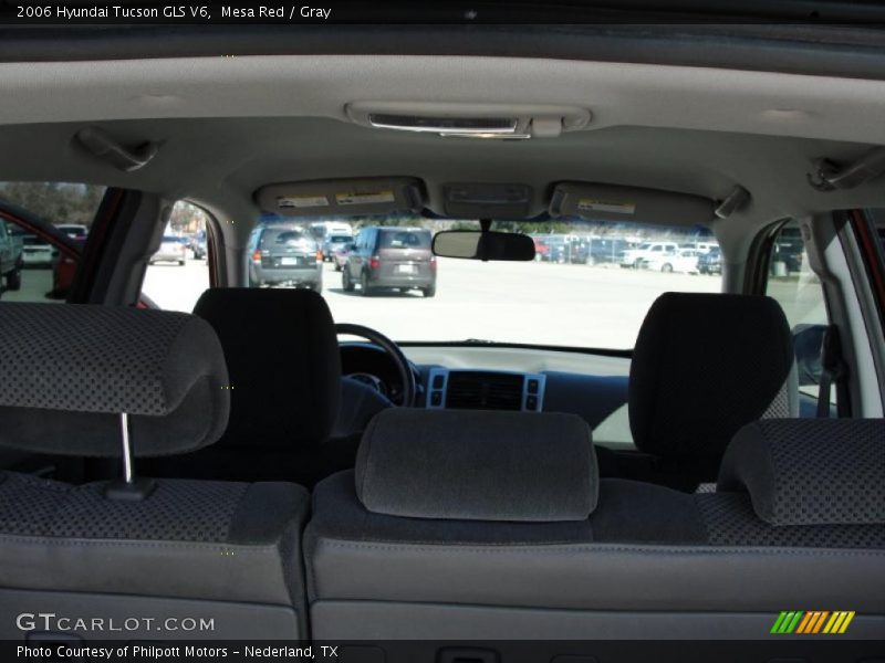 Mesa Red / Gray 2006 Hyundai Tucson GLS V6