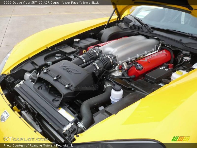 Viper Race Yellow / Black 2009 Dodge Viper SRT-10 ACR Coupe