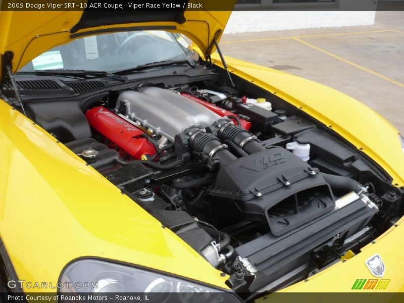 Viper Race Yellow / Black 2009 Dodge Viper SRT-10 ACR Coupe