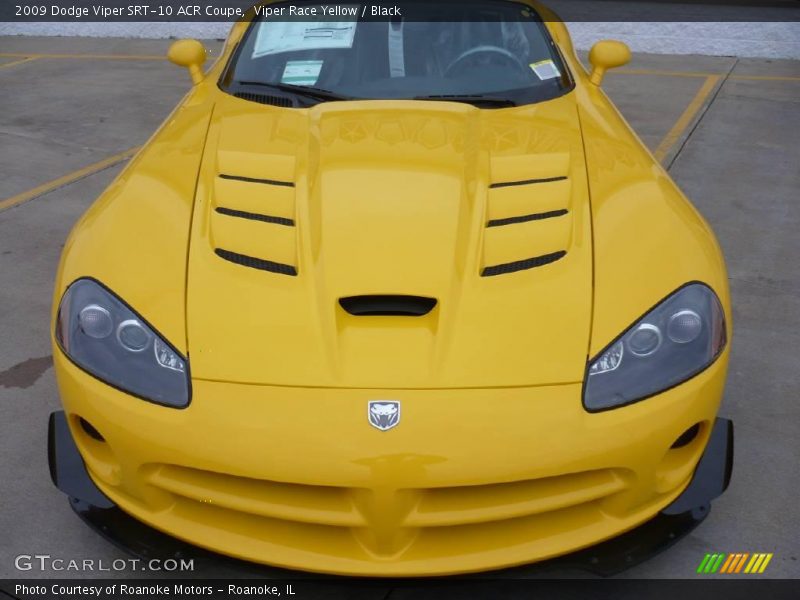 Viper Race Yellow / Black 2009 Dodge Viper SRT-10 ACR Coupe