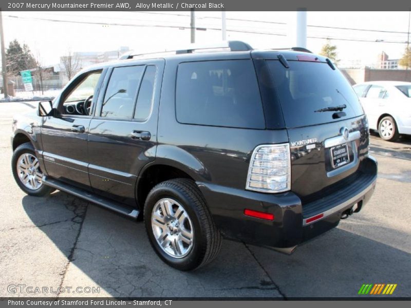 Alloy Metallic / Charcoal Black 2007 Mercury Mountaineer Premier AWD