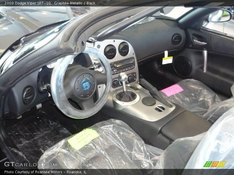 Graphite Metallic / Black 2009 Dodge Viper SRT-10