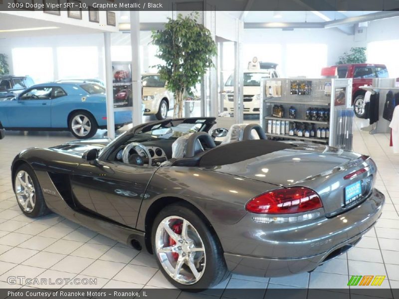 Graphite Metallic / Black 2009 Dodge Viper SRT-10