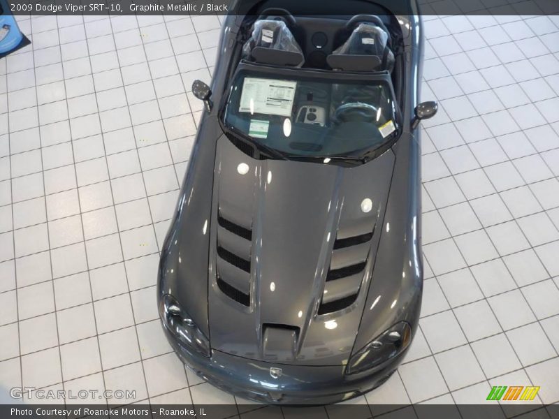 Graphite Metallic / Black 2009 Dodge Viper SRT-10