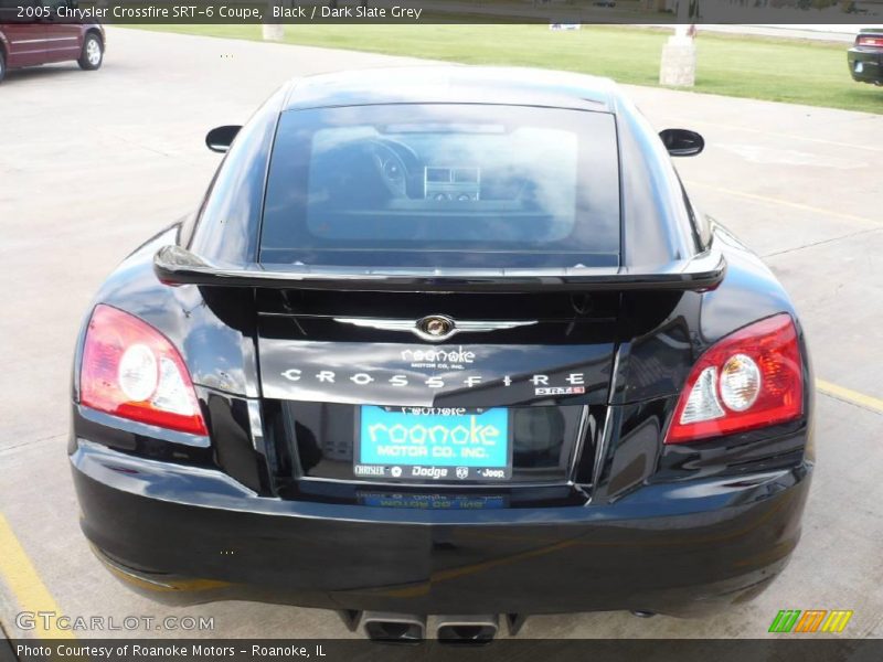 Black / Dark Slate Grey 2005 Chrysler Crossfire SRT-6 Coupe