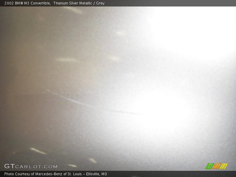 Titanium Silver Metallic / Grey 2002 BMW M3 Convertible