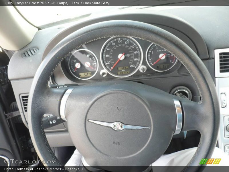 Black / Dark Slate Grey 2005 Chrysler Crossfire SRT-6 Coupe