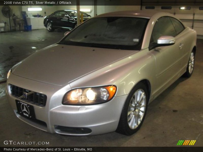 Silver Metallic / Offblack 2008 Volvo C70 T5