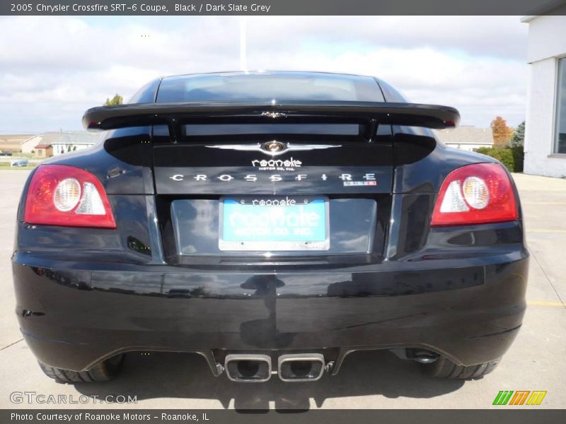 Black / Dark Slate Grey 2005 Chrysler Crossfire SRT-6 Coupe