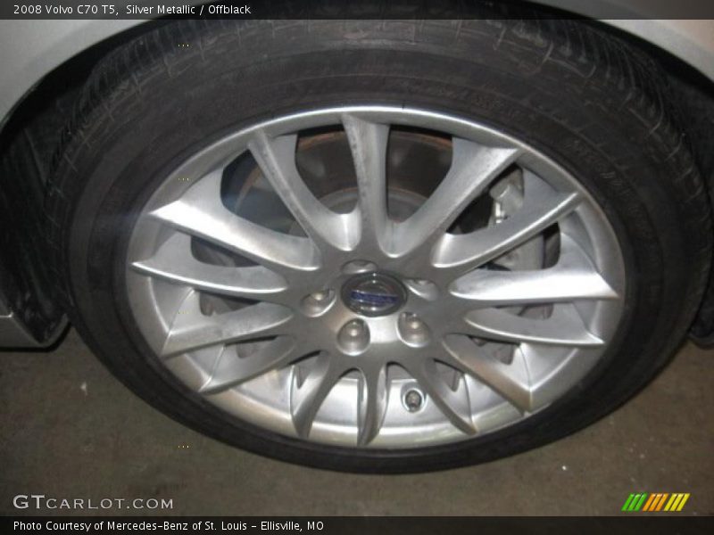 Silver Metallic / Offblack 2008 Volvo C70 T5