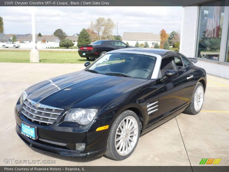 Black / Dark Slate Grey 2005 Chrysler Crossfire SRT-6 Coupe