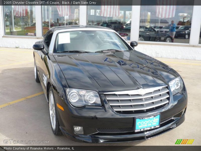 Black / Dark Slate Grey 2005 Chrysler Crossfire SRT-6 Coupe