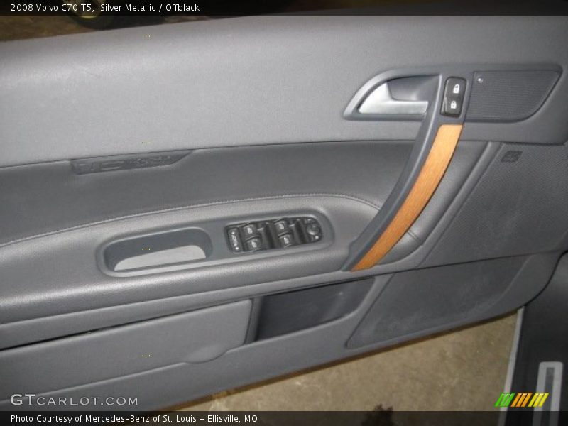 Silver Metallic / Offblack 2008 Volvo C70 T5