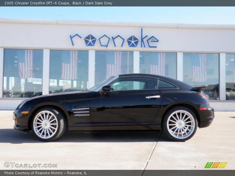 Black / Dark Slate Grey 2005 Chrysler Crossfire SRT-6 Coupe