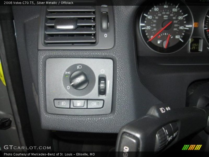 Silver Metallic / Offblack 2008 Volvo C70 T5