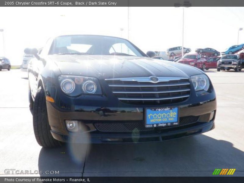 Black / Dark Slate Grey 2005 Chrysler Crossfire SRT-6 Coupe