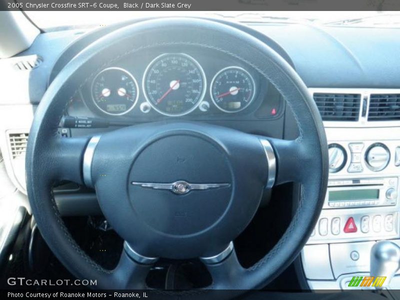 Black / Dark Slate Grey 2005 Chrysler Crossfire SRT-6 Coupe