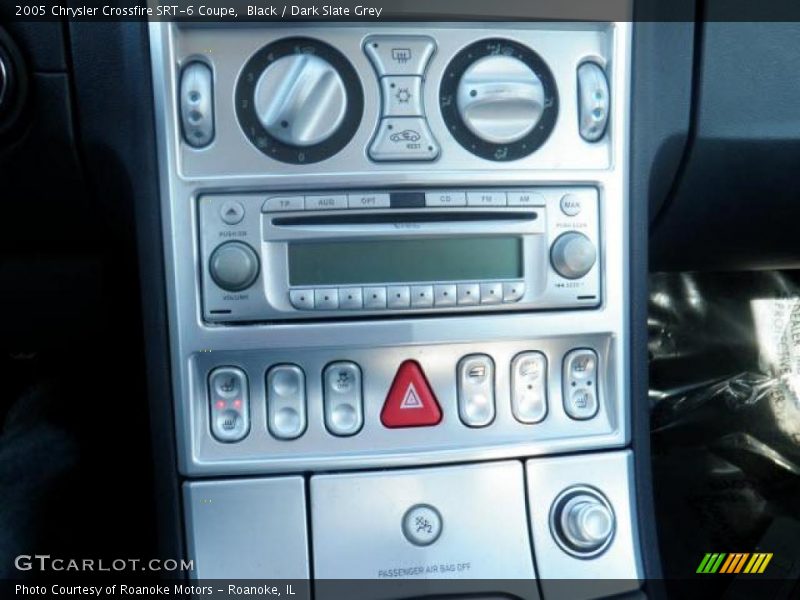 Black / Dark Slate Grey 2005 Chrysler Crossfire SRT-6 Coupe