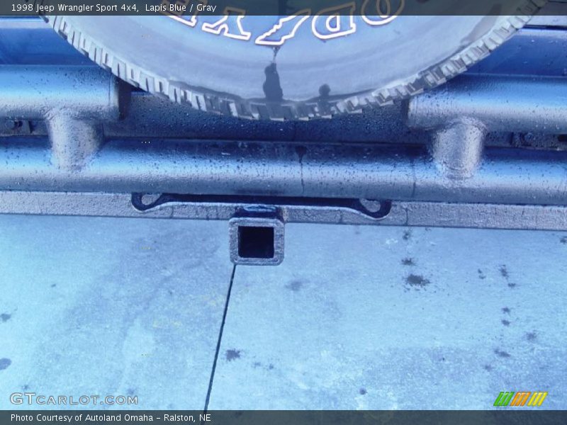 Lapis Blue / Gray 1998 Jeep Wrangler Sport 4x4