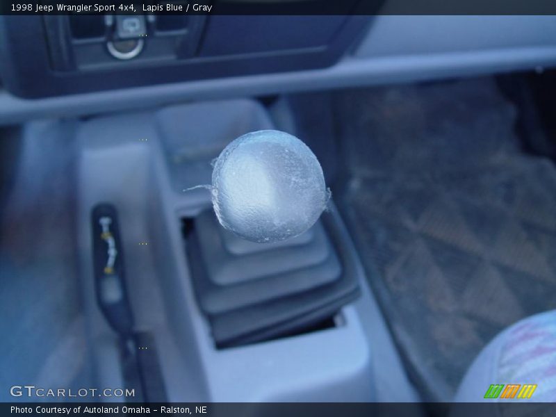 Lapis Blue / Gray 1998 Jeep Wrangler Sport 4x4