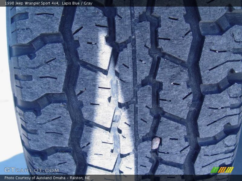 Lapis Blue / Gray 1998 Jeep Wrangler Sport 4x4