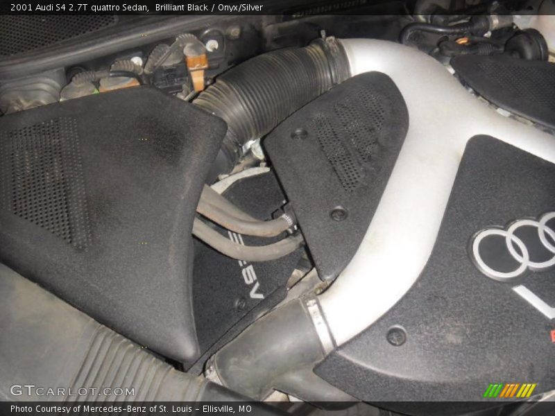 Brilliant Black / Onyx/Silver 2001 Audi S4 2.7T quattro Sedan