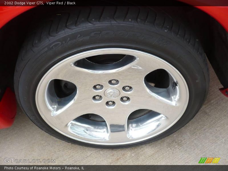 Viper Red / Black 2002 Dodge Viper GTS