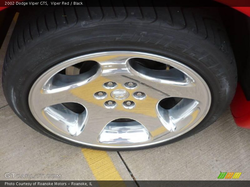 Viper Red / Black 2002 Dodge Viper GTS