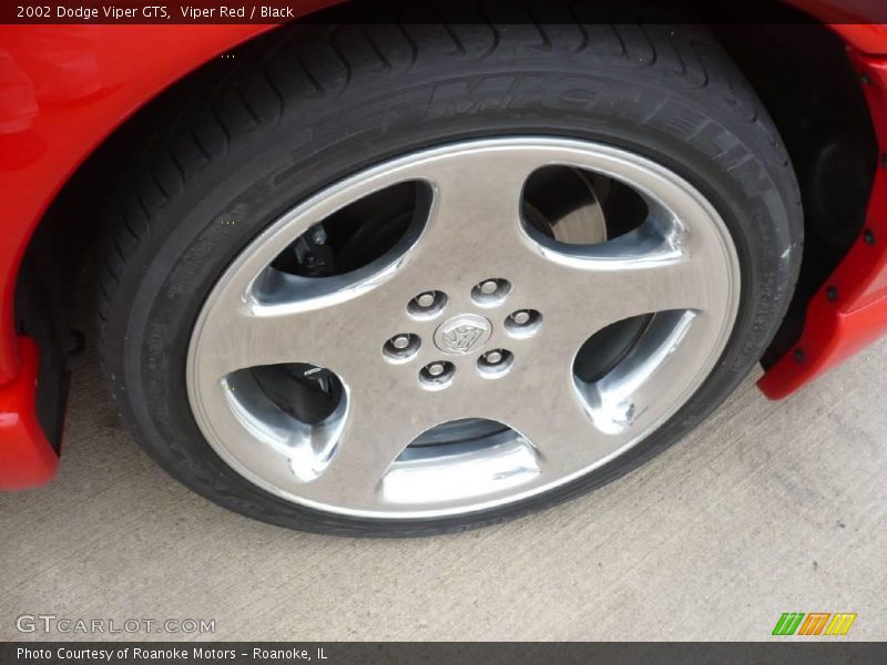 Viper Red / Black 2002 Dodge Viper GTS
