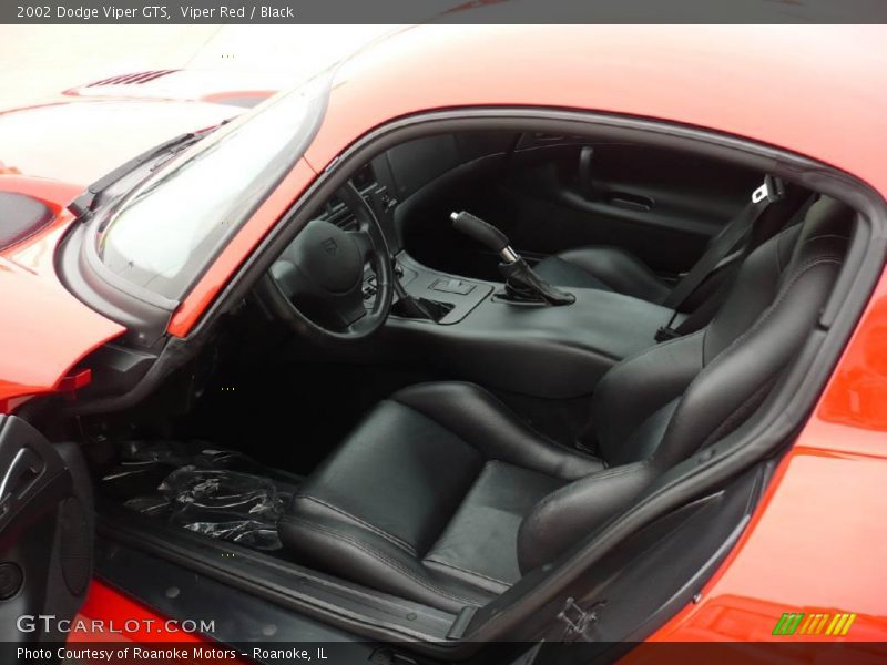Viper Red / Black 2002 Dodge Viper GTS