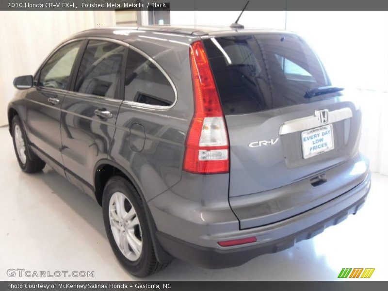 Polished Metal Metallic / Black 2010 Honda CR-V EX-L