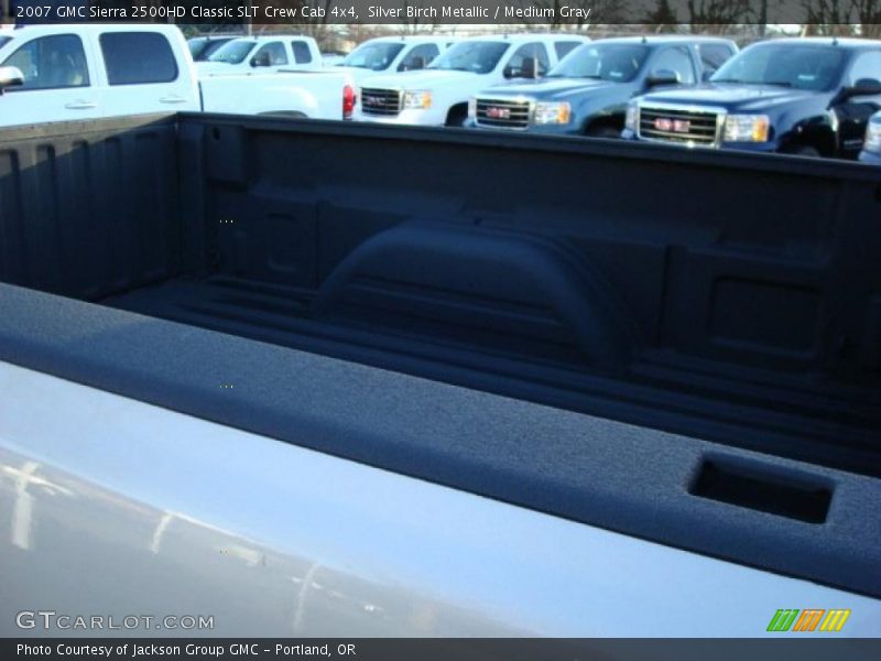 Silver Birch Metallic / Medium Gray 2007 GMC Sierra 2500HD Classic SLT Crew Cab 4x4