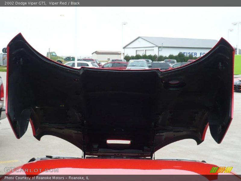 Viper Red / Black 2002 Dodge Viper GTS