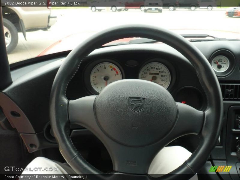 Viper Red / Black 2002 Dodge Viper GTS