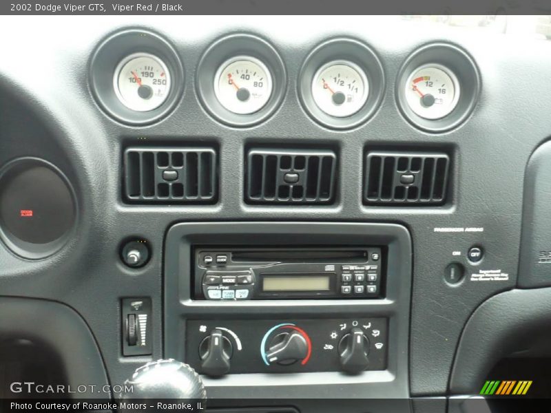 Viper Red / Black 2002 Dodge Viper GTS